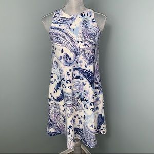 LAUREN RALPH LAUREN halter A-line print Dress women’s size 0 wedding guest